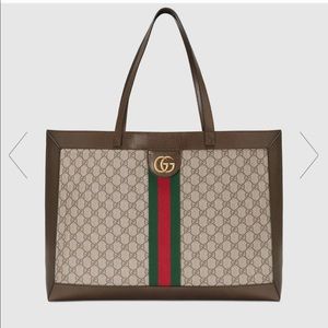 GUCCI LARGE OPHIDIA TOTE